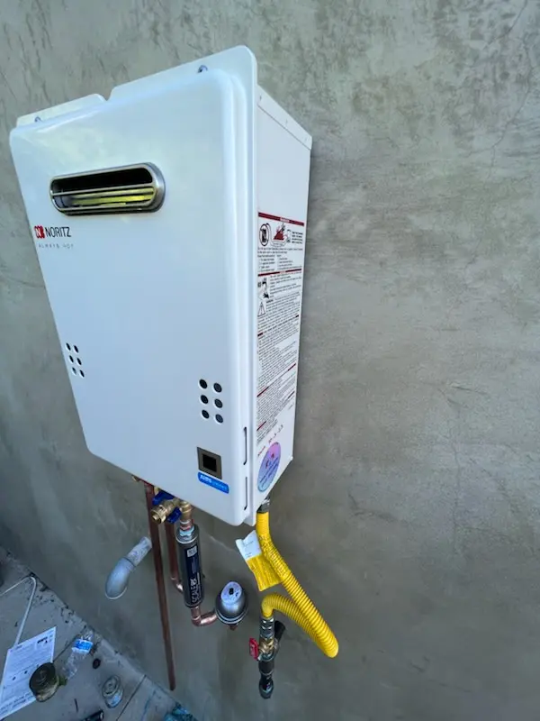 Tankless water heater installation for Kingman homes